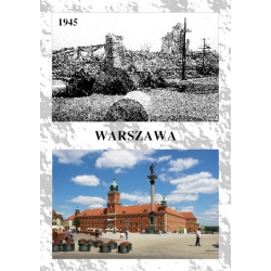 5 sztuk - Warszawa-Ruinka-Zamek Królewski- nr. 156